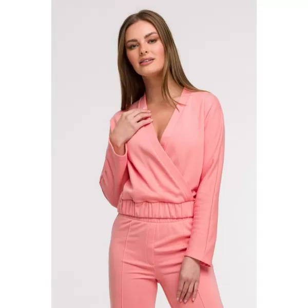  Ženski sweatshirt BEWEAR B292 KORALJNI 