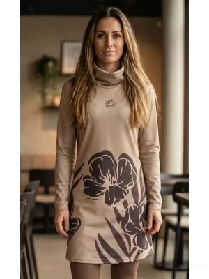 Ženska vrhunska produžena majica ALTISPORT VOJ/ALW0107MI06 SMEĐA