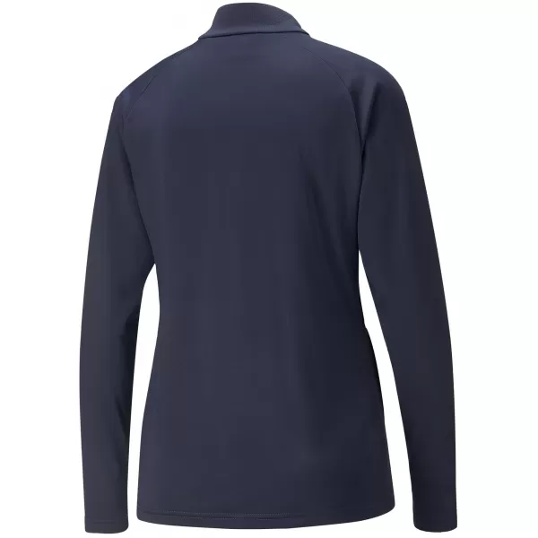  Ženska jakna PUMA TEAMLIGA TRAINING JACKET W 657252_06 PEACOAT/ PAUNICA/PUMA BIJELA 