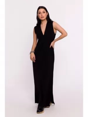 Haljina BEWEAR B284 CRNA