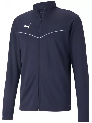 Jakna PUMA TEAMRISE TRG POLY JACKET 657392_06 PEACOAT/ PAUNICA/PUMA BIJELA