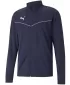 Jakna PUMA TEAMRISE TRG POLY JACKET 657392_06 PEACOAT/ PAUNICA/PUMA BIJELA