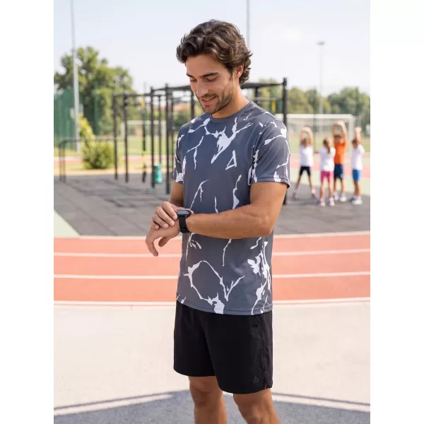  Muška premium funkcionalna majica ALTISPORT VOJ/ALM052TR01 SIVA 