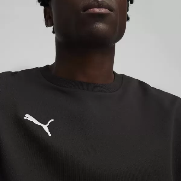  Muška dukserica PUMA TEAMGOAL CASUALS CREW NECK S 658592_03 PUMA CRNA/PUMA BIJELA 