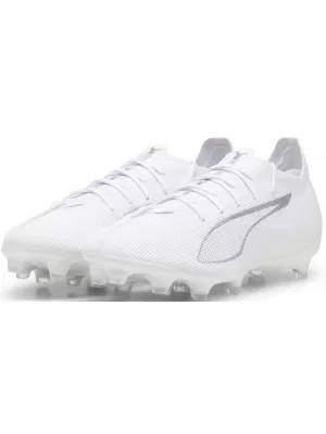 Čizme PUMA ULTRA 5 PRO FG/AG 107685_04 PUMA BIJELA/PUMA BIJELA