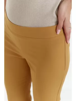 Ženske hlače MAKOVER K055 CIMET