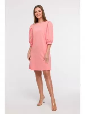 Haljina BEWEAR B291 KORALJNI