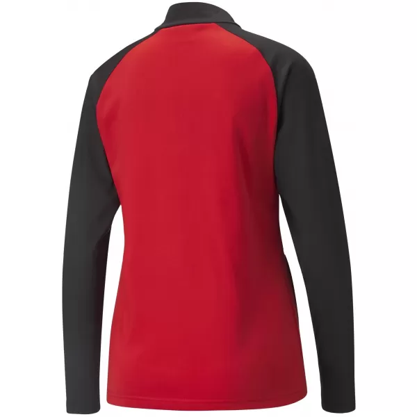  Ženska jakna PUMA TEAMLIGA TRAINING JACKET W 657252_01 PUMA CRVENA/PUMA CRNA 