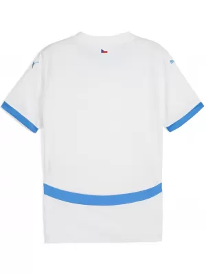 Nogometni dres PUMA FACR AWAY JERSEY REPLICA 774128_02 PUMA BIJELA/ZAPALJENA PLAVA