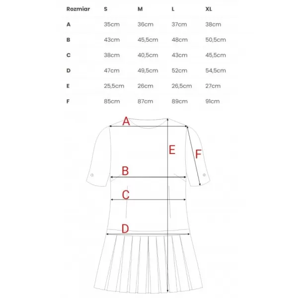  Haljina MOE M842 PLAVA 