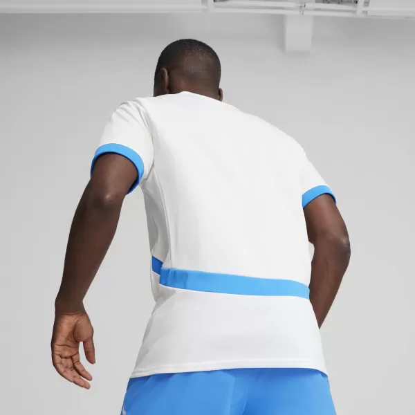  Nogometni dres PUMA FACR AWAY JERSEY REPLICA 774128_02 PUMA BIJELA/ZAPALJENA PLAVA 