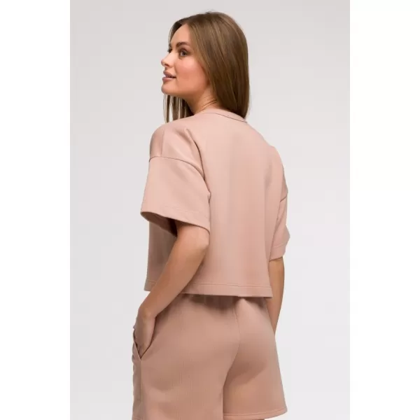  Ženski sweatshirt BEWEAR B294 MOKA 