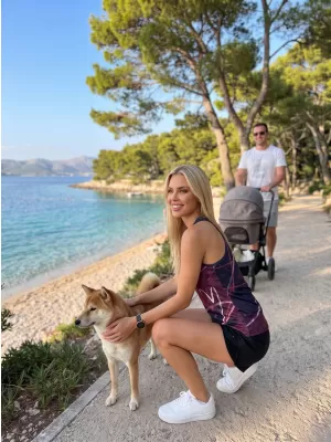 Ženska premium funkcionalna majica bez rukava ALTISPORT VOJ/ALW082TIL01 LJUBIČASTA