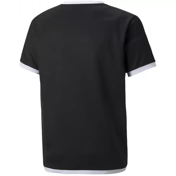  Dječji nogometni dres PUMA TEAMLIGA JERSEY JR 704925_03 PUMA CRNA/PUMA BIJELA 