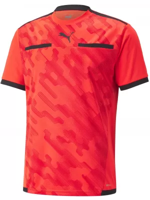 Nogometni dres PUMA TEAMLIGA REFEREE JERSEY 705452_19 RED BLAST/ CRVENA EKSPLOZIJA/PUMA CRNA