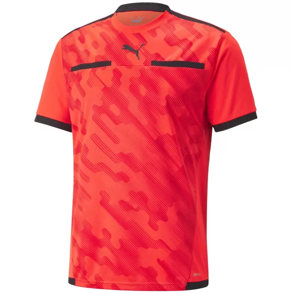  Nogometni dres PUMA TEAMLIGA REFEREE JERSEY 705452_19 RED BLAST/ CRVENA EKSPLOZIJA/PUMA CRNA 