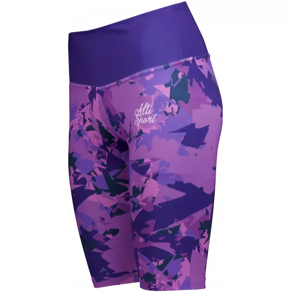  Ženske tajice iznad koljena premium ALTISPORT VOJ/ALW110LEG02 LJUBIČASTA 