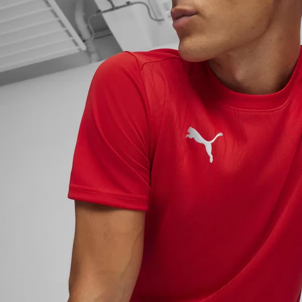  Muška funkcionalna košulja PUMA TEAMFINAL TRAINING JERSEY 658557_01 PUMA RED/PUMA SILVER 