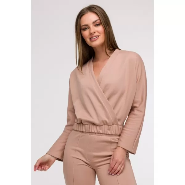  Ženski sweatshirt BEWEAR B292 MOKA 