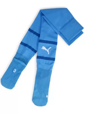 Nogometne čarape PUMA TEAMFINAL SOCKS 705746_02 IGNITE BLUE/ IGNITE BLUE/PUMA WHITE