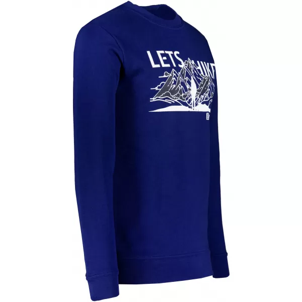  Muški sweatshirt ALTISPORT ALM190406 PONOĆNO PLAVA 