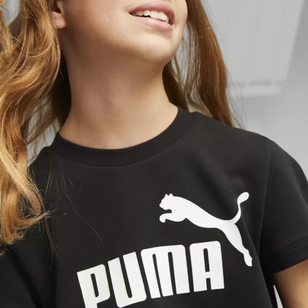  Haljina PUMA ESS+ LOGO DRESS 673493_01 PUMA CRNA 