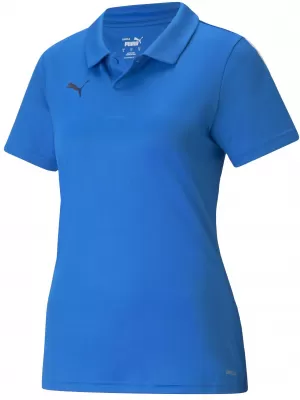 Ženska majica s ovratnikom PUMA TEAMLIGA SIDELINE POLO W 657408_02 ELECTRICBLUE/ ELEKTRIČNA/PUMAWHITE