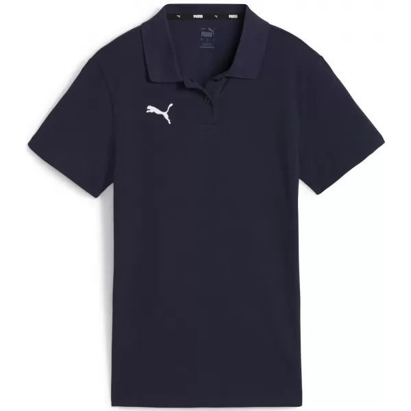  Ženska majica s ovratnikom PUMA TEAMGOAL CASUALS POLO WMN 658607_06 PUMA MORNARICA/PUMA BIJELA 