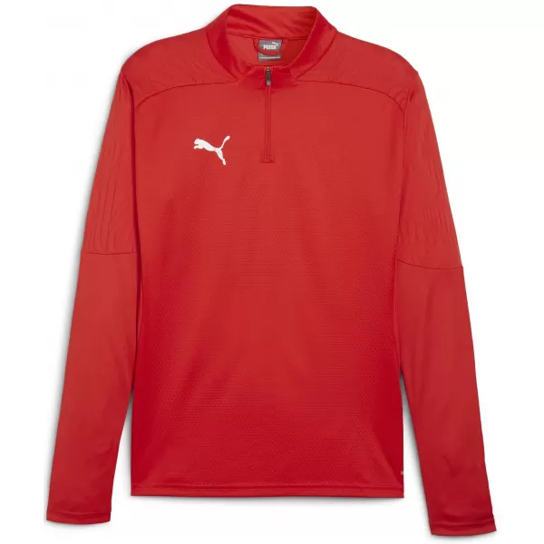  Košulja PUMA TEAMFINAL TRAINING 1/4 ZIP T 658551_01 PUMA RED/PUMA SILVER 