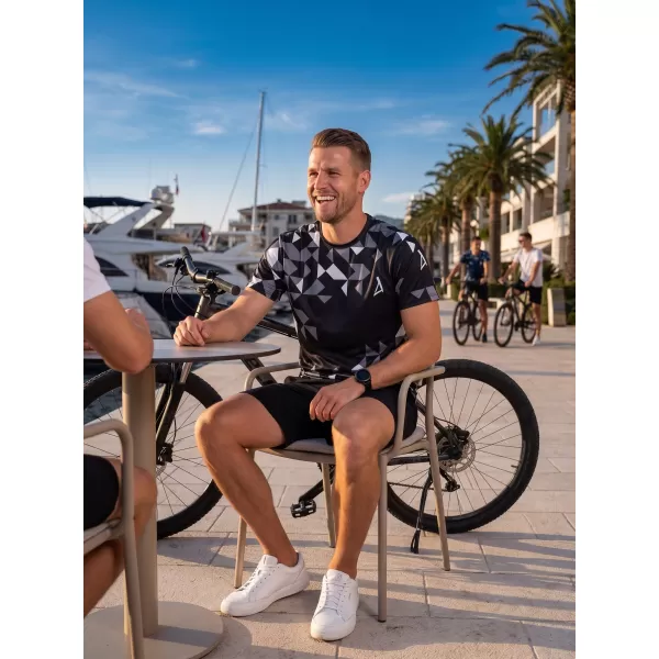  Muška premium funkcionalna majica ALTISPORT VOJ/ALM108TR01 CRNA 