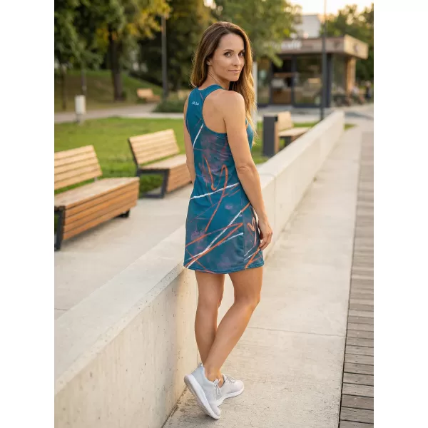  Ženska premium funkcionalna haljina ALTISPORT VOJ/ALW082SAT01 KEROZIN 