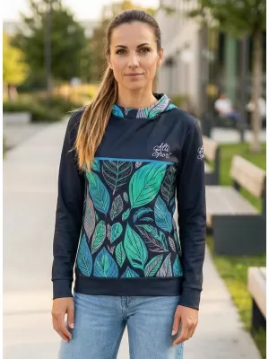 Ženska vrhunska funkcionalna majica ALTISPORT VOJ/ALW061MI01 PLAVA
