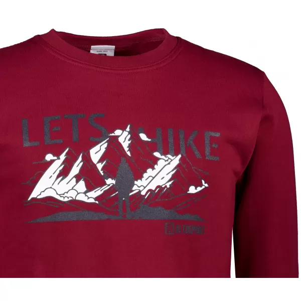  Muški sweatshirt ALTISPORT ALM190406 GRANAT 