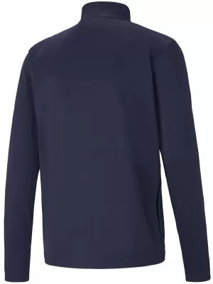 Jakna PUMA TEAMRISE TRG POLY JACKET 657392_06 PEACOAT/ PAUNICA/PUMA BIJELA