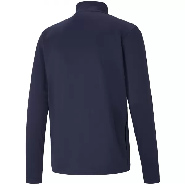  Jakna PUMA TEAMRISE TRG POLY JACKET 657392_06 PEACOAT/ PAUNICA/PUMA BIJELA 