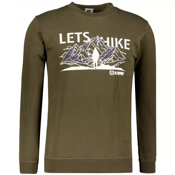  Muški sweatshirt ALTISPORT ALM190406 VOJNOG 