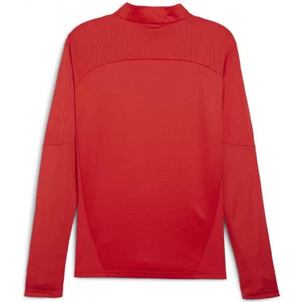 Košulja PUMA TEAMFINAL TRAINING 1/4 ZIP T 658551_01 PUMA RED/PUMA SILVER 