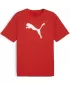 Košulja PUMA TEAMRISE LOGO JERSEY COTTON 658705_01 PUMA CRVENA/PUMA BIJELA