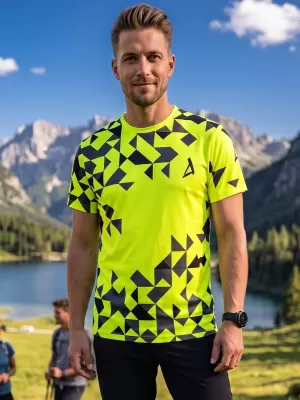 Muška premium funkcionalna majica ALTISPORT VOJ/ALM108TR01 NEON ŽUTA