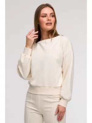 Ženski sweatshirt BEWEAR B293 VANILIJA