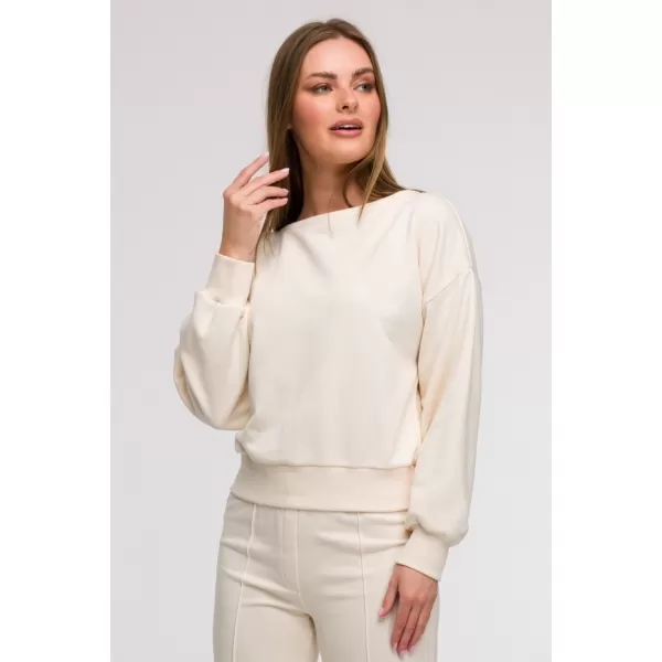 Ženski sweatshirt BEWEAR B293 VANILIJA 