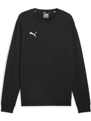 Muška dukserica PUMA TEAMGOAL CASUALS CREW NECK S 658592_03 PUMA CRNA/PUMA BIJELA