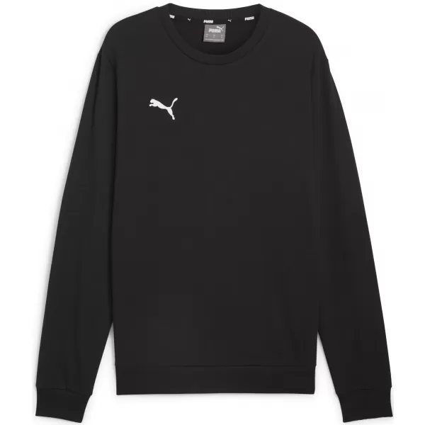  Muška dukserica PUMA TEAMGOAL CASUALS CREW NECK S 658592_03 PUMA CRNA/PUMA BIJELA 