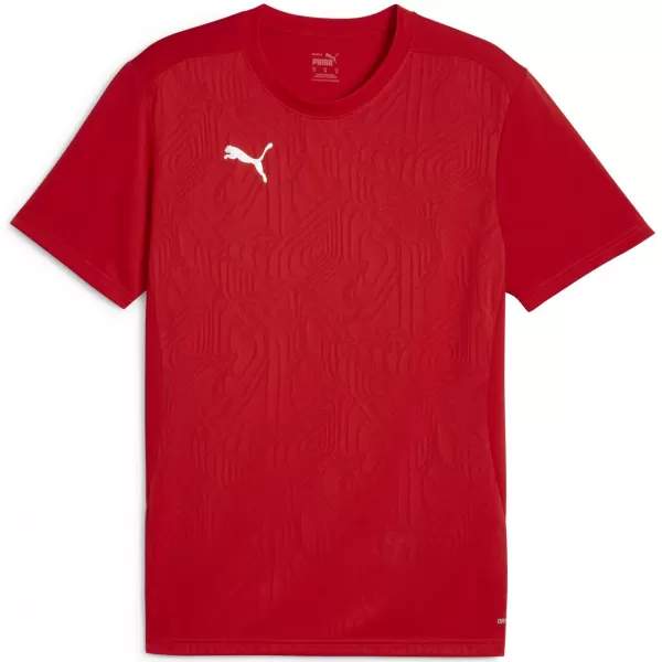  Muška funkcionalna košulja PUMA TEAMFINAL TRAINING JERSEY 658557_01 PUMA RED/PUMA SILVER 