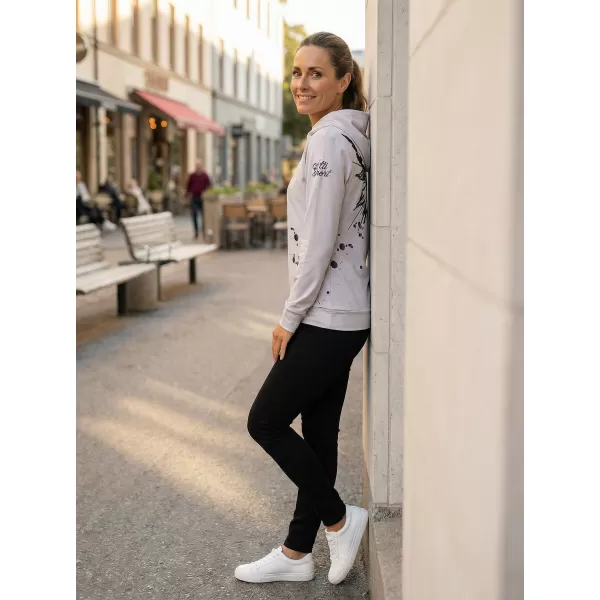  Ženska vrhunska funkcionalna majica ALTISPORT VOJ/ALW077MI01 SIVKASTO CRNA 