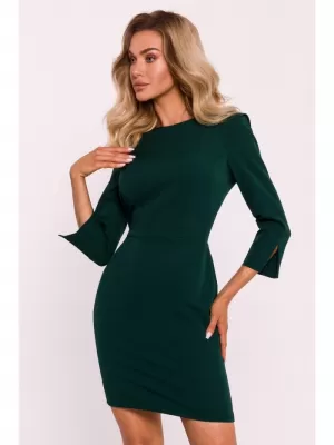 Haljina MOE M815 TAMNOZELENE BOJE