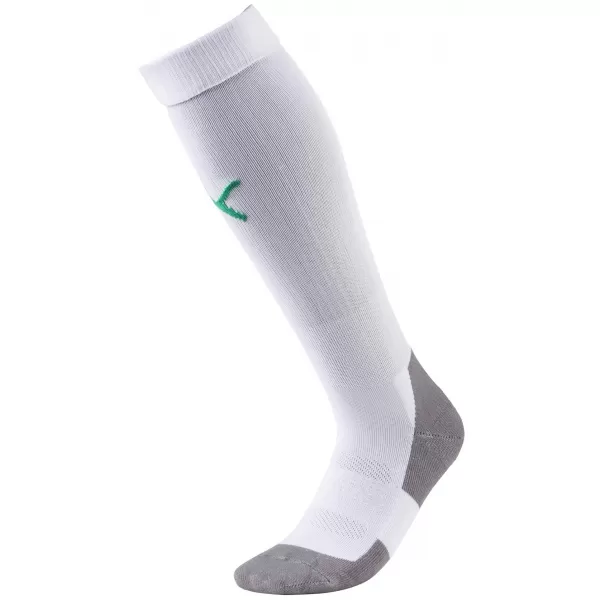  Nogometne čarape PUMA TEAM LIGA SOCKS CORE 703441_15 PUMA BIJELA/PAPRIKA ZELENA 