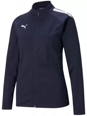 Ženska jakna PUMA TEAMLIGA TRAINING JACKET W 657252_06 PEACOAT/ PAUNICA/PUMA BIJELA