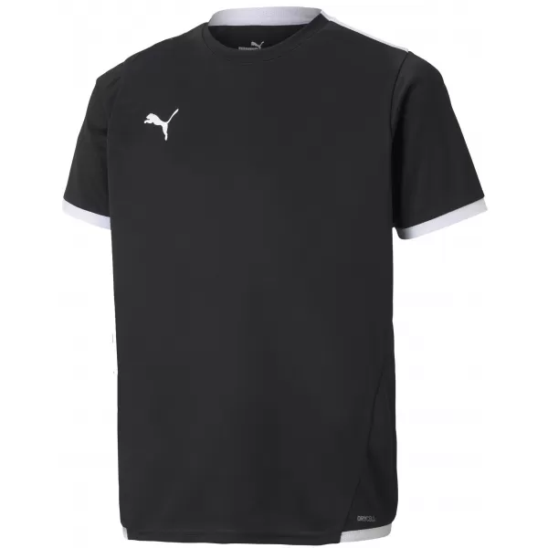  Dječji nogometni dres PUMA TEAMLIGA JERSEY JR 704925_03 PUMA CRNA/PUMA BIJELA 