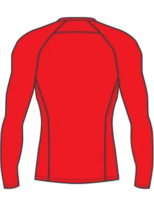 T -majica PUMA LIGA BASELAYER TEE LS JR 655921_01 PUMA RED